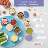 Lekkende Saucenbekers van RVS (6 stuks) – FlavorPods