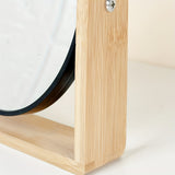 Stijlvolle Dubbelzijdige Make-up Spiegel – Praktisch en Sfeervol