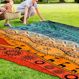 TropiComfort Oversized Strandmat – Ruim, Duurzaam en Zandbestendig