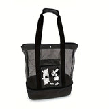 Mickey Mouse Strandtas – Lichtgewicht en Praktisch met Dubbele Laag voor Extra Bescherming
