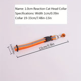 Reflecterende Kattenhalsband met AirTag Houder en Bel – Verstelbare Halsband voor Nachtzichtbaarheid
