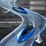 Water Mini Speelgoedboot – Op afstand bestuurbaar met LED Verlichting