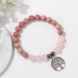 Natuurlijke Kristallen Levensboom Armband – Mila