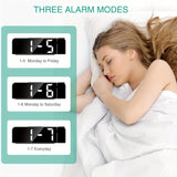 LED Projectie Wekker – Temperatuur- en Datumweergave met USB Voeding