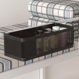 Verstelbare Metalen Opbergmand met Haken - Handige Oplossing voor Organisatie