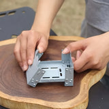 Opvouwbare Kampeerkachel Set - Duurzaam en Lichtgewicht voor Buitenavonturen