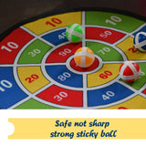 Sticky Dart Bal Set - Interactief Familie Dartbordspel voor Binnen en Buiten