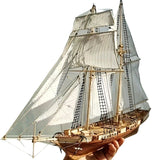 Klassiek Houten Zeilschip Model – Gedetailleerde 3D Puzzel voor Schepenliefhebbers