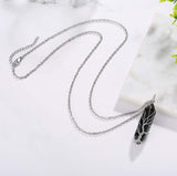 Stijlvolle Kristal- en Levensboom Edelsteenketting – Elara