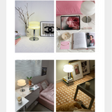 ONTWERPERS GLAS TAFELLAMP – SFEERVOLLE LED-LAMP VOOR SLAAPKAMER EN KANTOOR