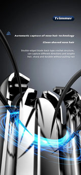 Professionele pijnloze neus- en oorhaarschneider voor mannen en vrouwen – Oplaadbaar