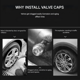 Marke Ventilkappen Set (4 Stuks) - WheelTops