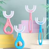 Kinder tandenborstel met U-vorm – Zachte 360°-reiniging voor elke leeftijd