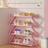 ZigZag Schoenenrek - Stijlvolle en Ruimtebesparende Schoenenopberger