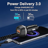 Snel Oplaadbare USB-C 51W Autolader – Voor Supersnel Opladen van Meerdere Apparaten