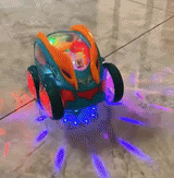 Turbo Twirl Auto's - Kleurige Speelplezier voor Kinderen