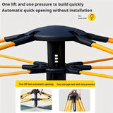 QuickCamp Tent - Snel opzetbare tent met UV-bescherming voor 4 personen