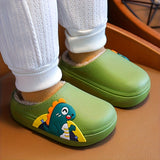 Schattige Dino Slippers voor Baby's - Warm en Comfortabel