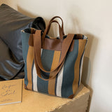 MetroStripe Casual Tote – Functionaliteit en Design