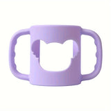 SnuggleGrip Siliconen Flessenhandvatten voor Baby's – Zacht & Flexibel