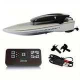 Water Mini Speelgoedboot – Op afstand bestuurbaar met LED Verlichting