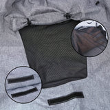 Opvouwbaar Zonnescherm voor Kinderwagen – UV-bescherming en Flexibele Straps voor Perfecte Bedekking