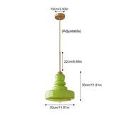 Glazen Hanglamp - Bauhaus Design