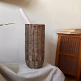 Vintage Handgeweven Wilgen Mand - Stijlvol en Functioneel voor Elk Huis