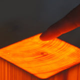 Stijlvolle LED-tafellamp – WoodGlow