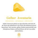 Halsketting met kruis van natuurlijke edelstenen – Seraphina