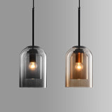 Stijlvolle Dubbelglas Hanglamp - AuraGlas