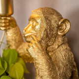 Luxueuze Gouden Aap Tafellamp – GoldenChimp