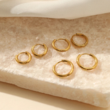 Verfijnde Hoop-Oorbellen - Sophia