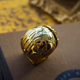 Gouden Vleugel Orb Ring Doos – Luxe Verplaatsbare Sieradenkoffer