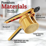 Perfecte Aardappelpuree: Zware RVS Aardappelstamper