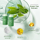 Groene Thee Masker Stick - Zuiverend & Hydraterend Gezichtsmasker