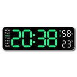 Grote Digitale Wekker | Multifunctioneel Display | USB-voeding