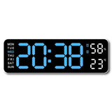 Grote Digitale Wekker | Multifunctioneel Display | USB-voeding