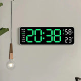 Grote Digitale Wekker | Multifunctioneel Display | USB-voeding