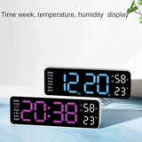 Grote Digitale Wekker | Multifunctioneel Display | USB-voeding