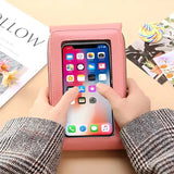 Trendige Leder Anti-Diefstal Dames Schoudertas – SecureStyle