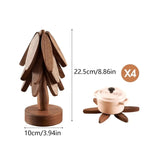 Stijlvolle Houten Onderzetters – NatureGuard