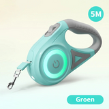 Gloeiende Hondenriem met Zaklamp – GlowGuard