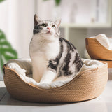 Handgemaakt, comfortabel kattenbed – LuxeSnooze