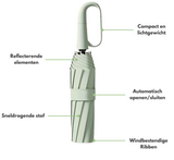 Winddichte Paraplu met Reflecterende Rand - StormGuard