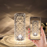 Kristall-LED-Lamp - LumiCrystal