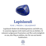 Halsketting met kruis van natuurlijke edelstenen – Seraphina