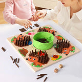 Montessori Rek- en Sensorisch Speelgoed voor Peuters - TellenMetStekels