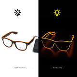 Gloeiende Neonbril - LumaGlow