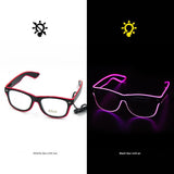 Gloeiende Neonbril - LumaGlow